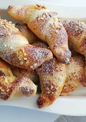 Une photo de Brioche à la pâte à tartiner