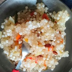 A picture of Sabudana khichdi.