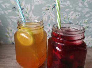 Gyümölcsös Bubble Tea recept fotója