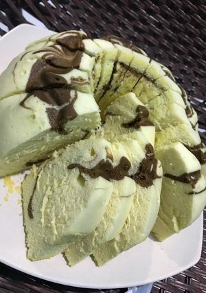 Foto resep Bolu marmer simpel (pemula)