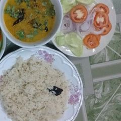 Zeera rice and dal A picture of Zeera rice and dal.