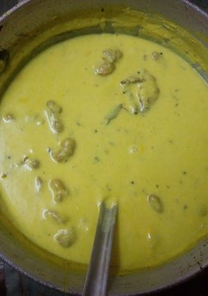 A picture of Punjabi kadhi.