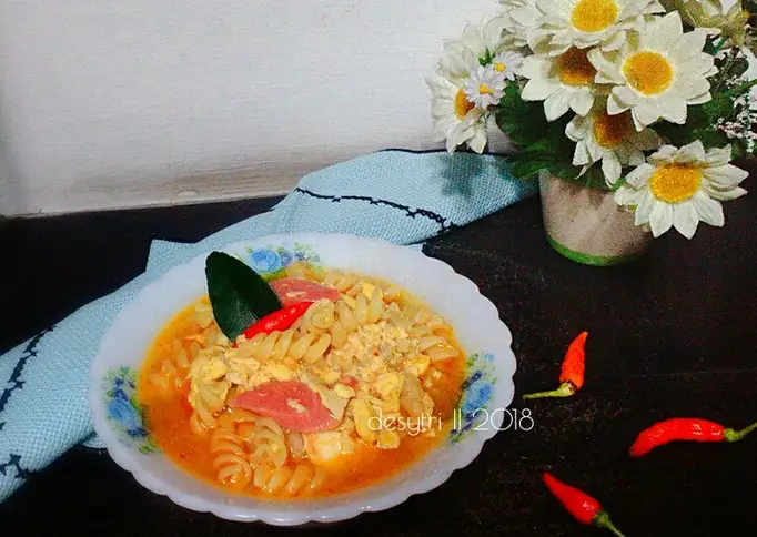 Resep Makaroni Kuah Bakmi Jawa, Enak