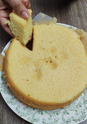 সহজ ঘরোয়া ভ্যানিলা কেক রেসিপি (Vanilla Cake Recipe) রেসিপির প্রধান ছবি