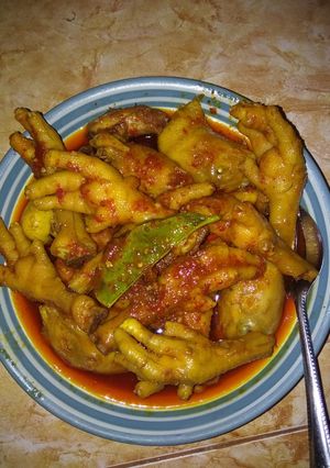 Foto resep Ceker kepala pedas hot