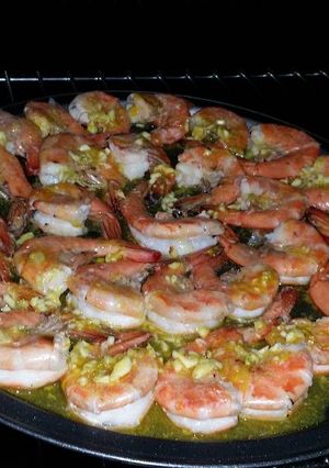 صورة لوصفة صينية جمبري بالصوص