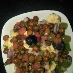 Chatpati chana chaat A picture of Chatpati chana chaat.