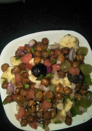 A picture of Chatpati chana chaat.