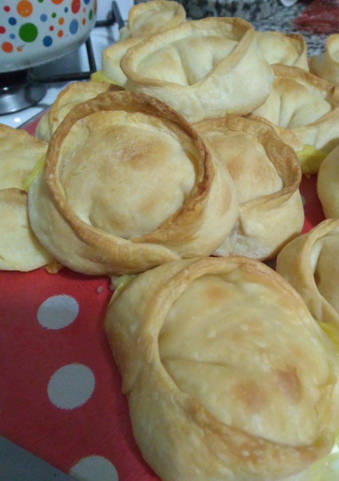 Una foto de Empanadas de choclo y cuatro quesos