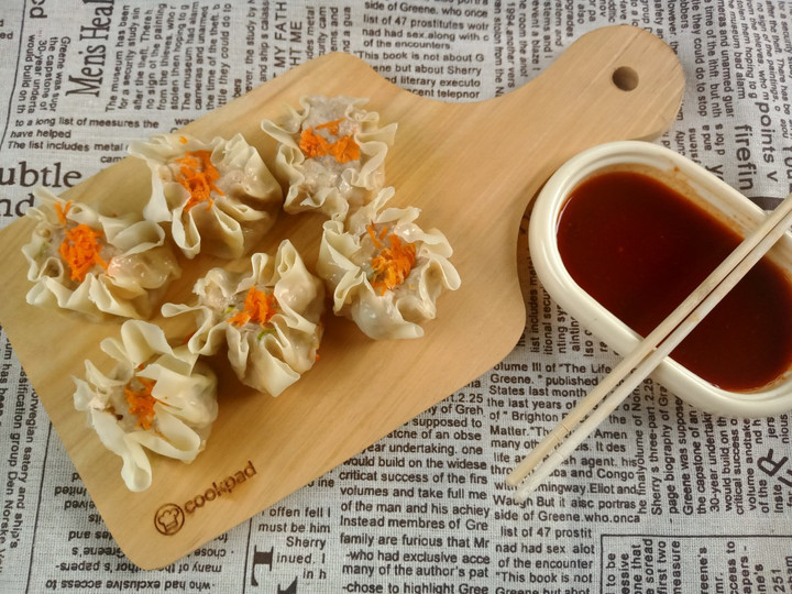 Resep Siomay dimsum ayam udang Anti Gagal