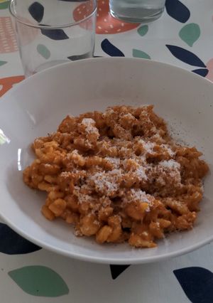Una foto de Spätzle
