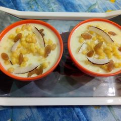 Sakrauri/Boondi ki kheer A picture of Sakrauri/Boondi ki kheer.