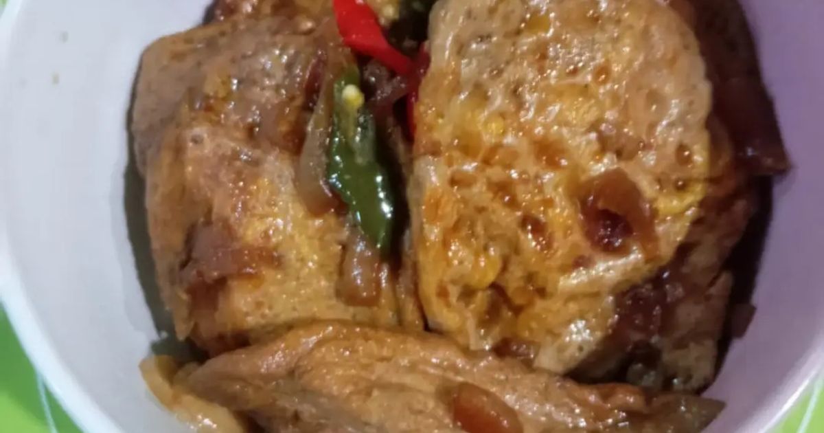 Tahu Telur Kecap