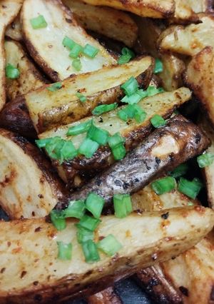 Una foto de Espectaculares Papas Bravas