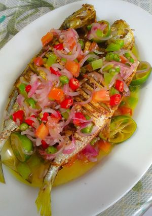 Foto resep Ikan goreng sambal dabu-dabu