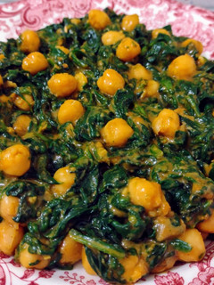 Foto principal de Espinacas con garbanzos