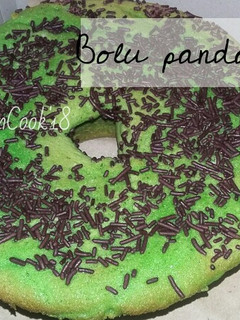 Foto resep 06. Bolu pandan 3 telur