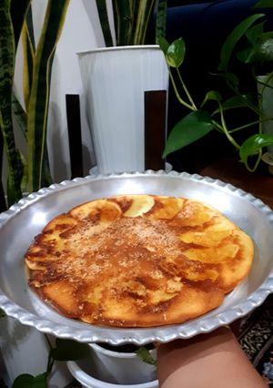 عکسی از دستور کیک سیب