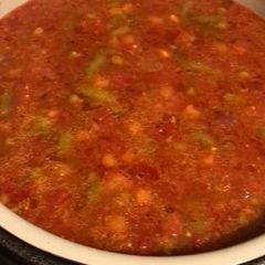 A picture of Poor man stew.