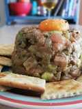 Tartar de salmón