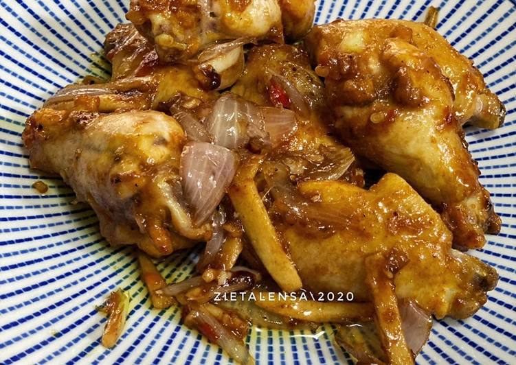 Ayam masak Halia muda