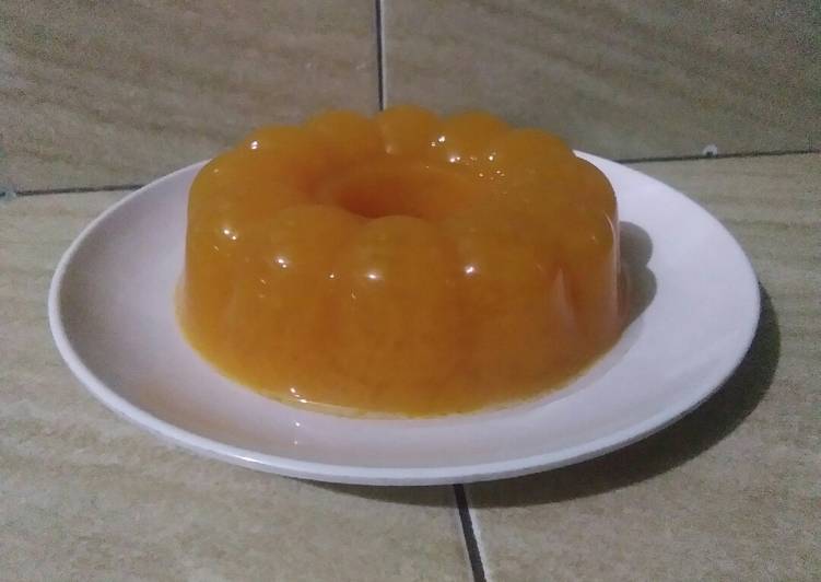 Resep masakan Puding labu | Langkah Membuat Puding labu Yang Paling Enak