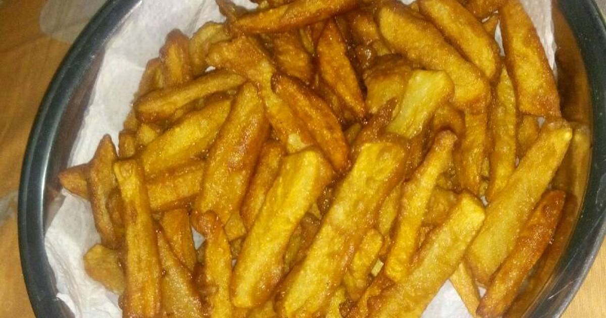 طريقة عمل بطاطس فريسكاس مقرمشه🍟 على اصولها بطريقة سهلة وسريعة من Amira