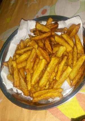 صورة لوصفة بطاطس فريسكاس مقرمشه🍟