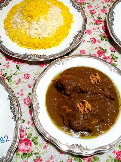عکسی از دستور خورشت فسنجان (با مرغ)