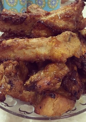Hình của món Sườn nướng.