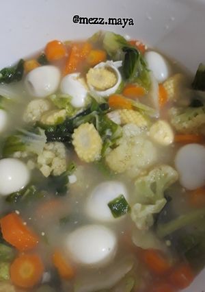 Foto resep CAPCAY telor PUYUH