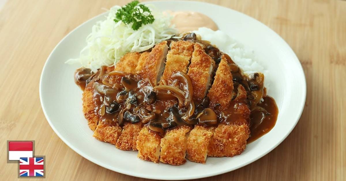 Resep Chicken Mushroom Donkkaseu Devina Hermawan oleh Devina Hermawan