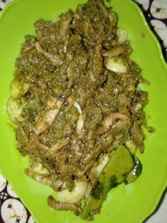 Foto resep Sambal ijo teri jengki