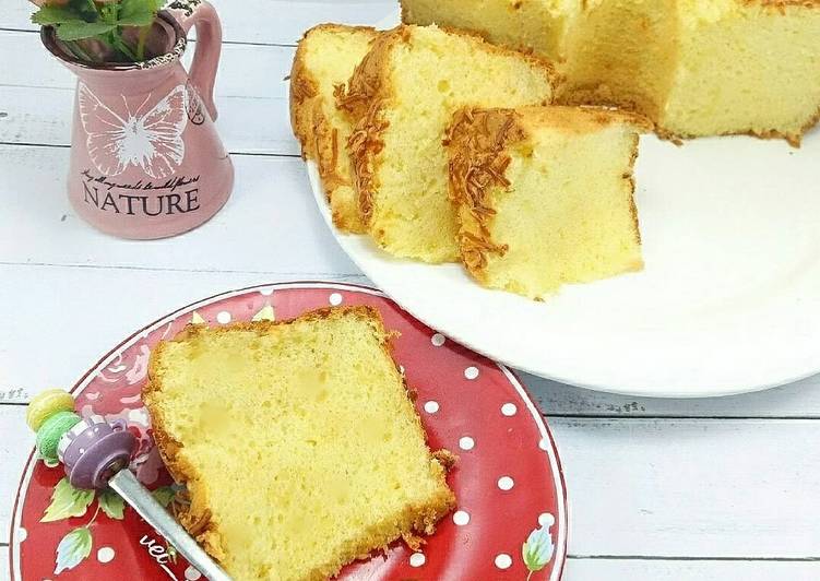 Cara Membuat Cheese Chiffon Cake yang Wajib Kamu Coba!