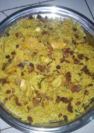 Foto resep Nasi biryani ayam (tampa yogurt)