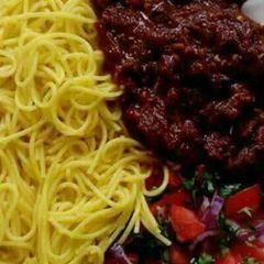A picture of Boiled spaghetti.