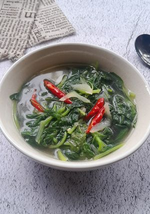 Foto resep Sayur Bayam Segar