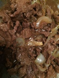 Foto resep Daging sapi teriyaki