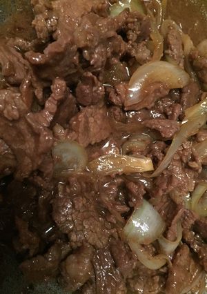 Foto resep Daging sapi teriyaki