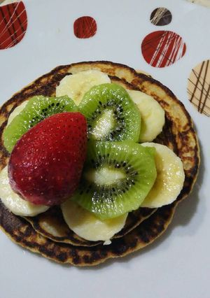 Una foto de Hot cakes de avena