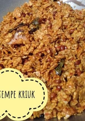 Foto resep Kering tempe kriuk (isian nasi kotak)