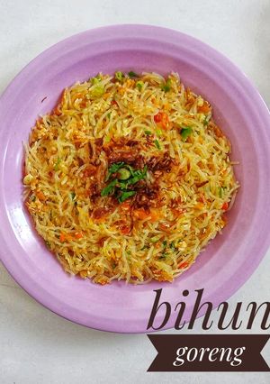 Foto resep Bihun goreng pedas