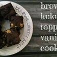 Brownies kukus choco lava topping vanilla cookies