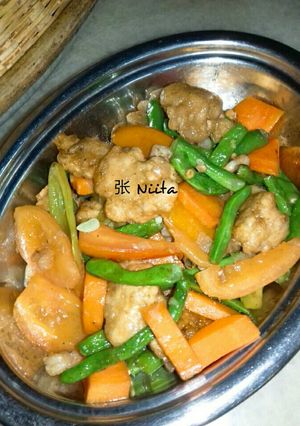 Foto resep Capcay Ayam Goreng Tepung Alaala 😅