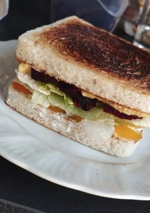 Foto di Toast multicolore