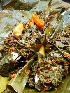 Foto resep Pepes Kembung Daun Singkong