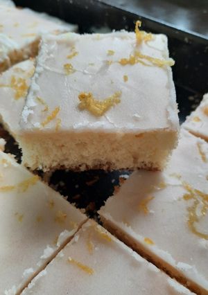 Una foto de Cuadradito de limón