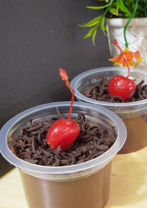 Foto resep Puding Brownies