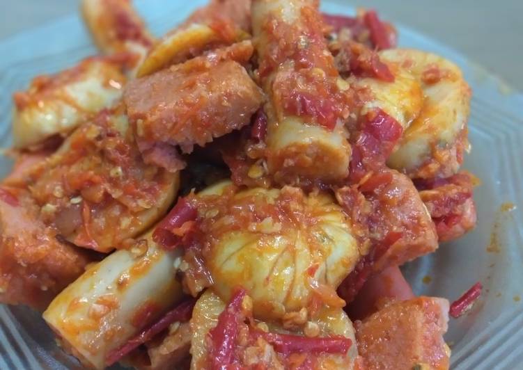 Resep Sosis, scallop, dan beef mercon Anti Gagal