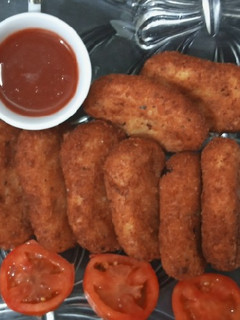 A picture of Potatoes nuggets.